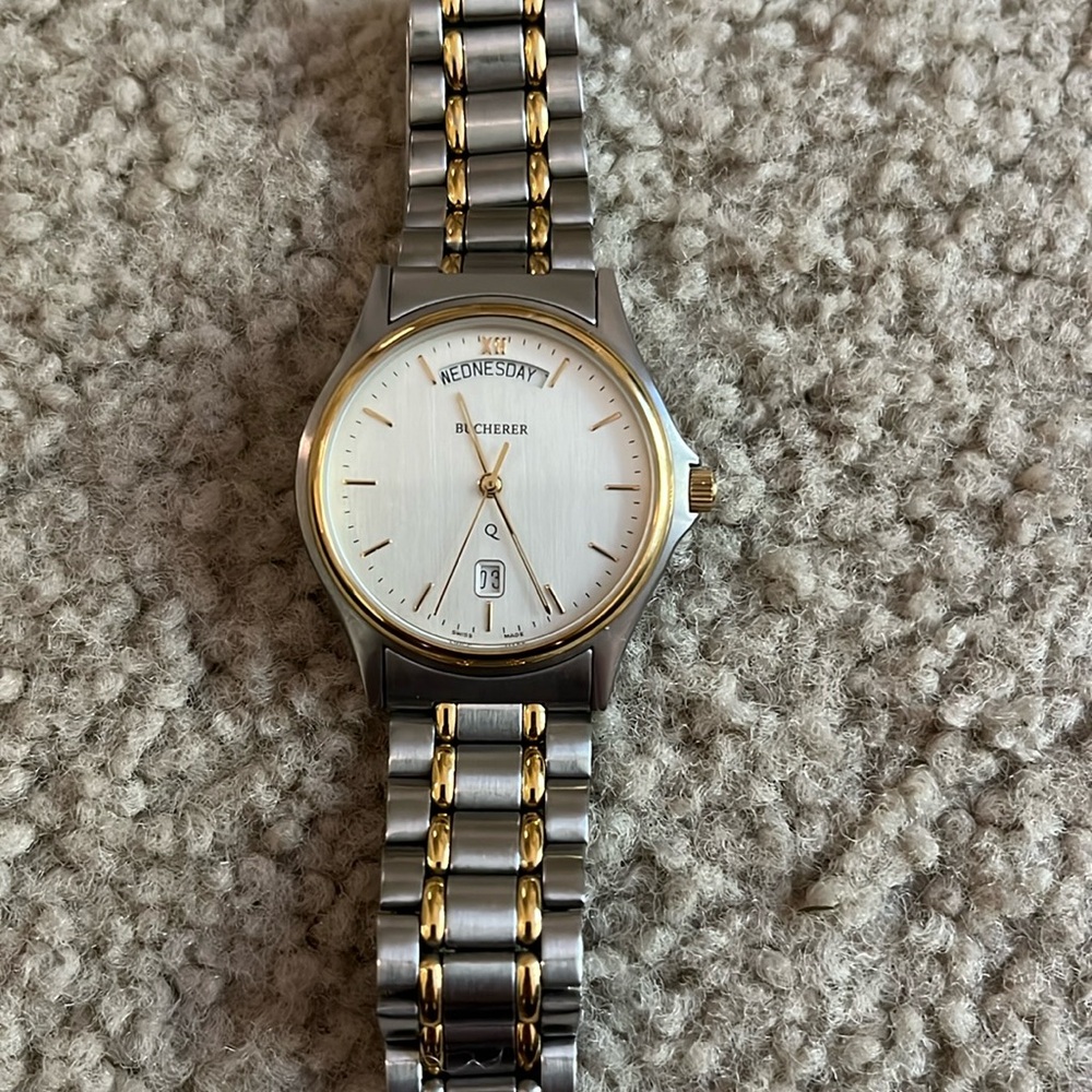 Vintage Bucherer watch, like new
